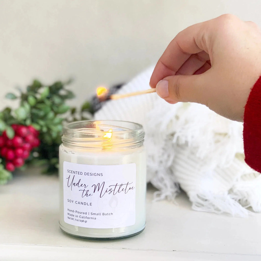 Under the Mistletoe Soy Candle