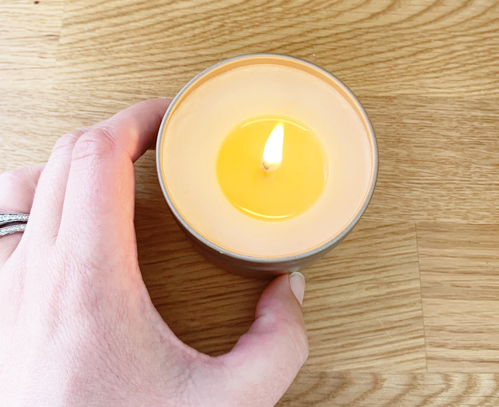 how to properly burn soy candles