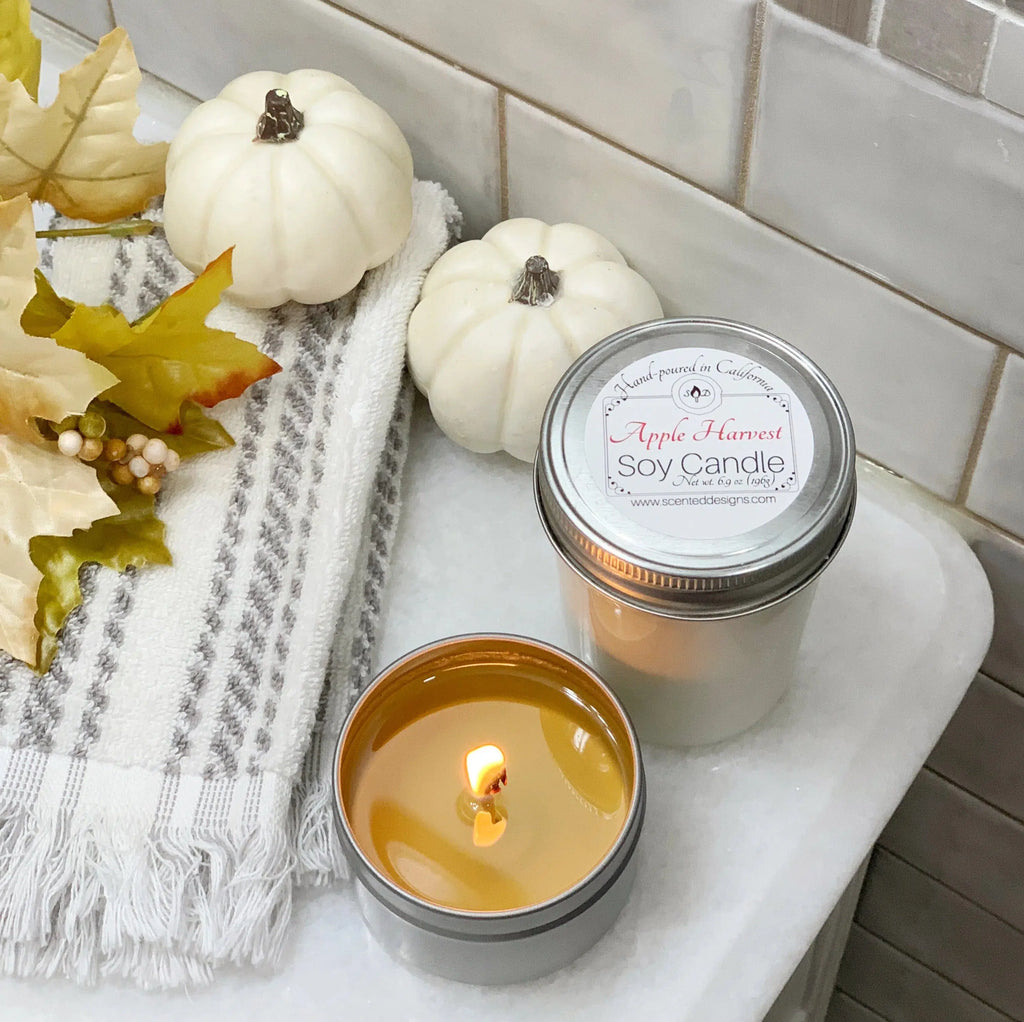 Apple Harvest Soy Candle | Travel Tin