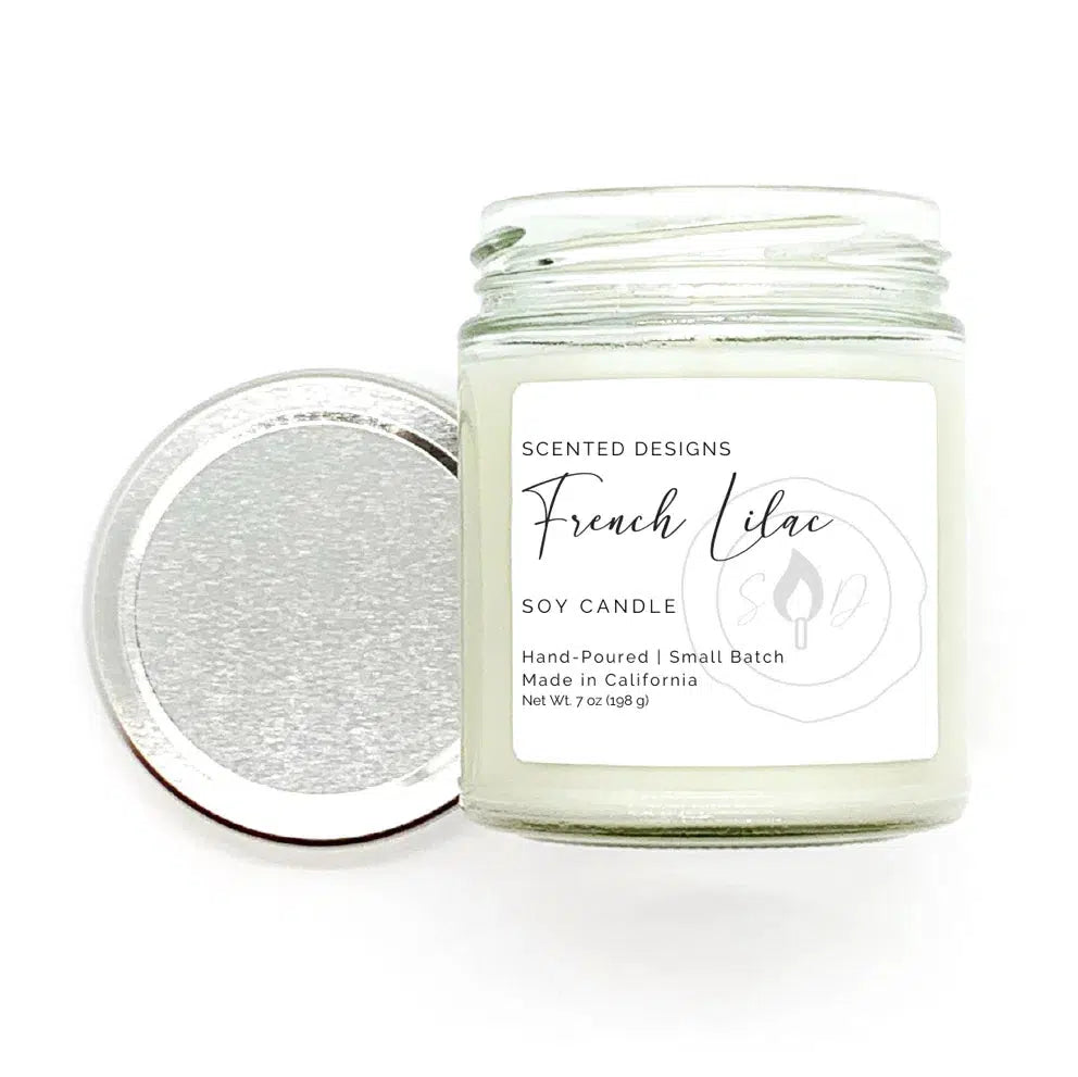French Lilac Soy Candle