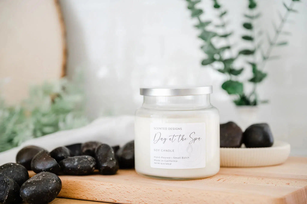 Day at the Spa Apothecary Jar Candle