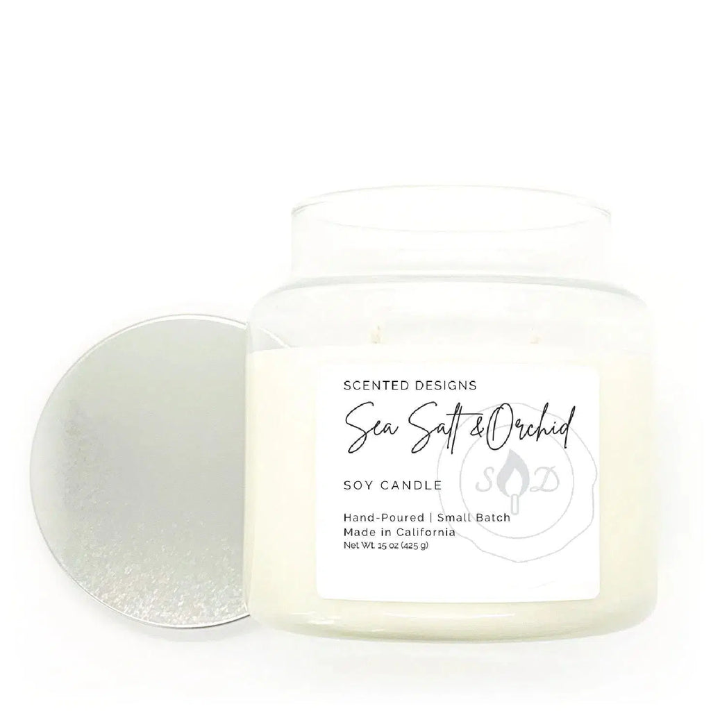 Sea Salt & Orchid Apothecary Jar Candle