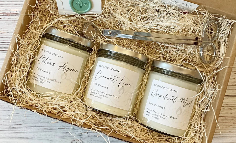Small Jar Candle, Candles for Gift Box, California