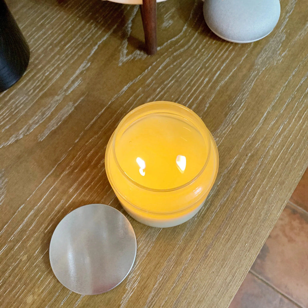 Under the Mistletoe Apothecary Jar Candle
