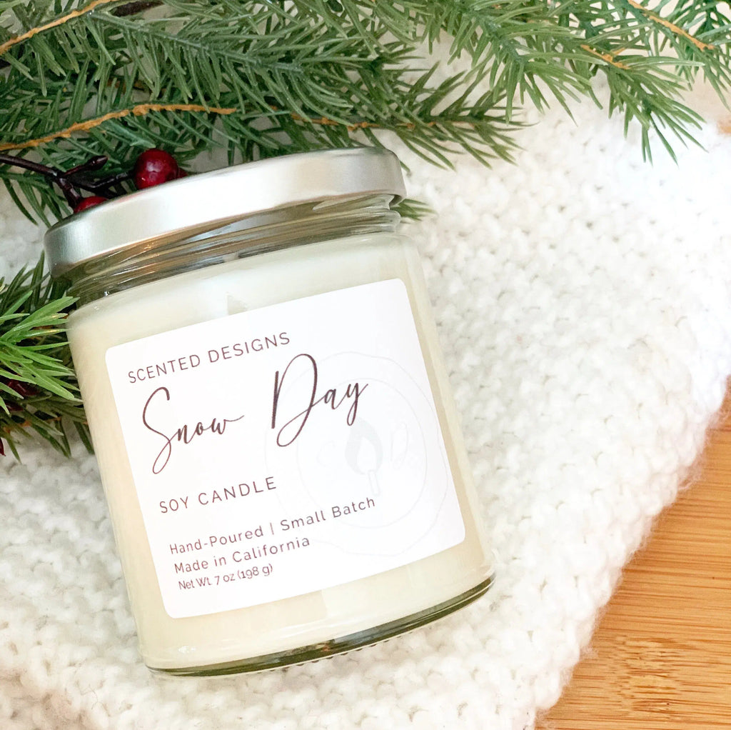 Snow Day Soy Candle