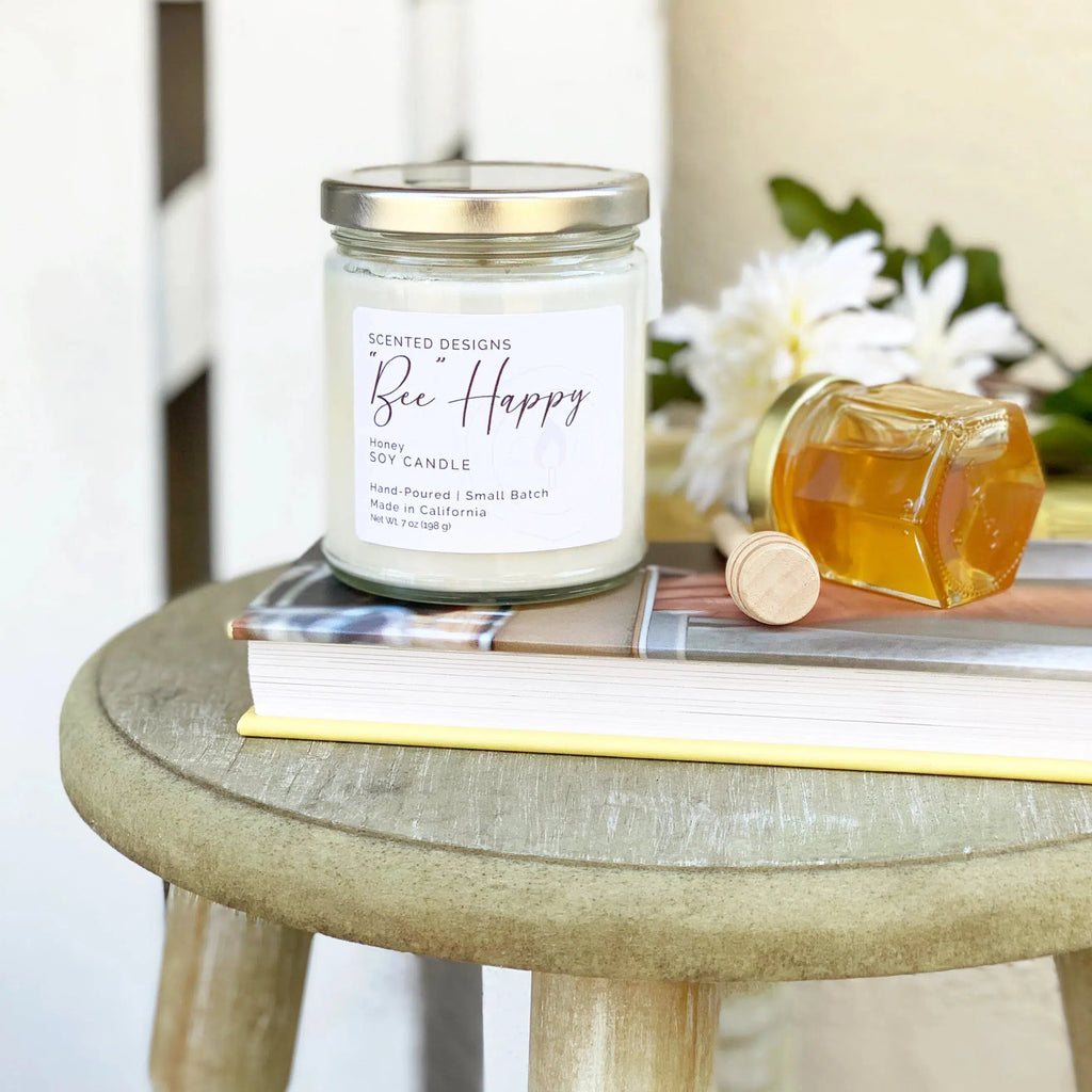 "Bee" Mine | "Bee" Happy Soy Candle - Honey Scent