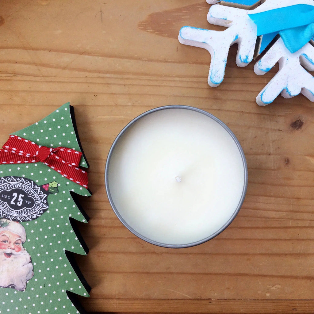 Christmas Hearth Soy Candle | Travel Tin