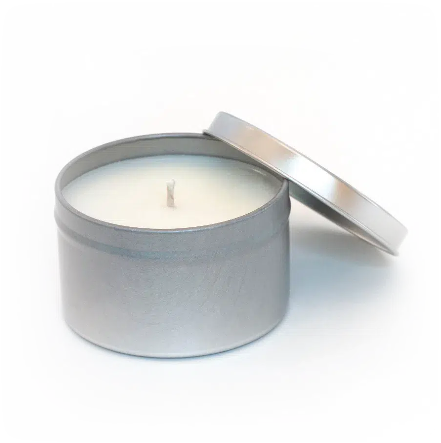 Cashmere Plum Soy Candle | Travel Tin