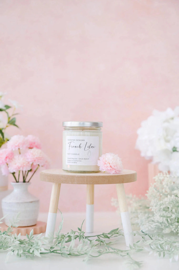French Lilac Soy Candle