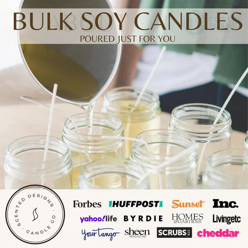 Custom Label Candles for Bulk Gifting