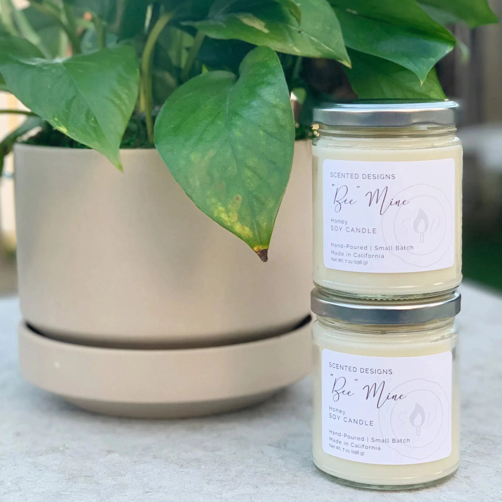 "Bee" Mine | "Bee" Happy Soy Candle - Honey Scent