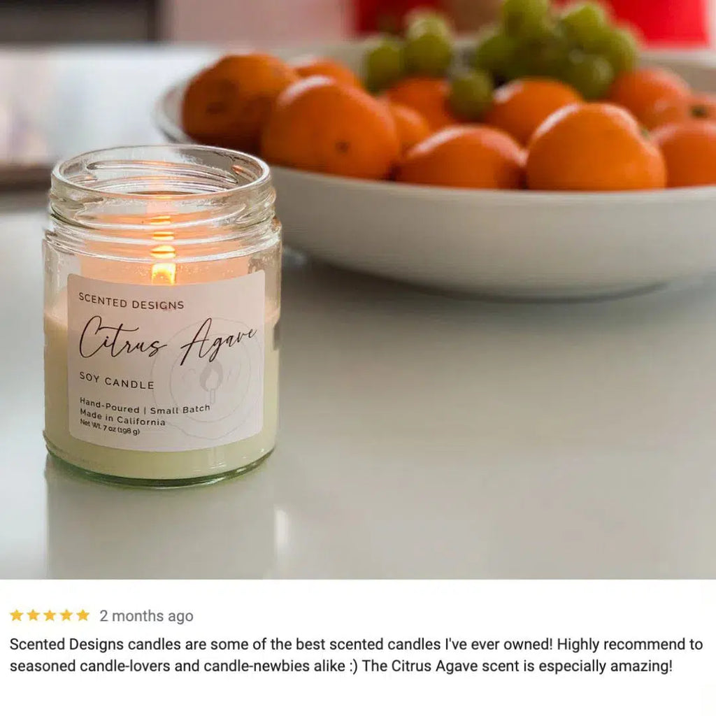 Citrus Agave Soy Candle