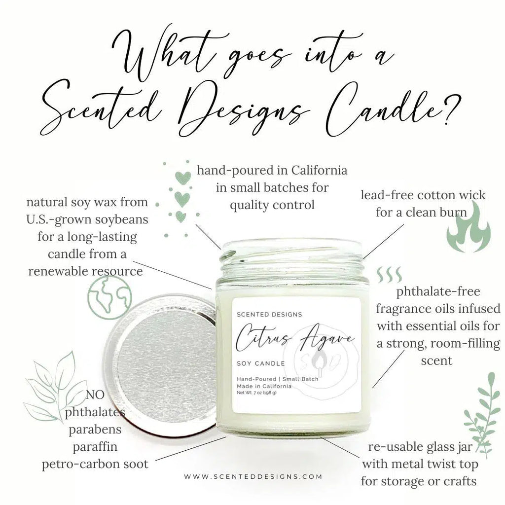 Citrus Agave Soy Candle