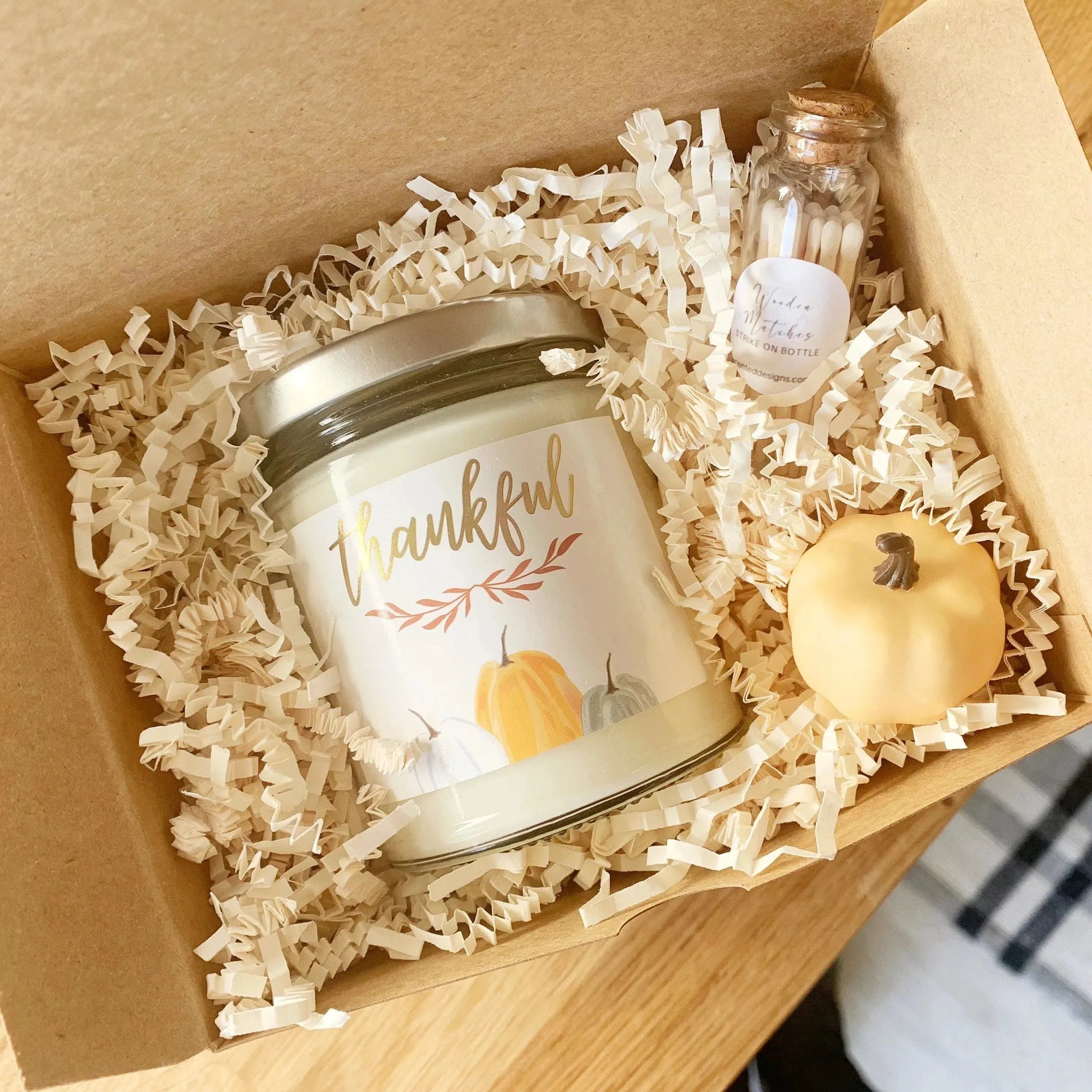 Limited Edition Thank You Candle | Thank You Gift Box | Scented