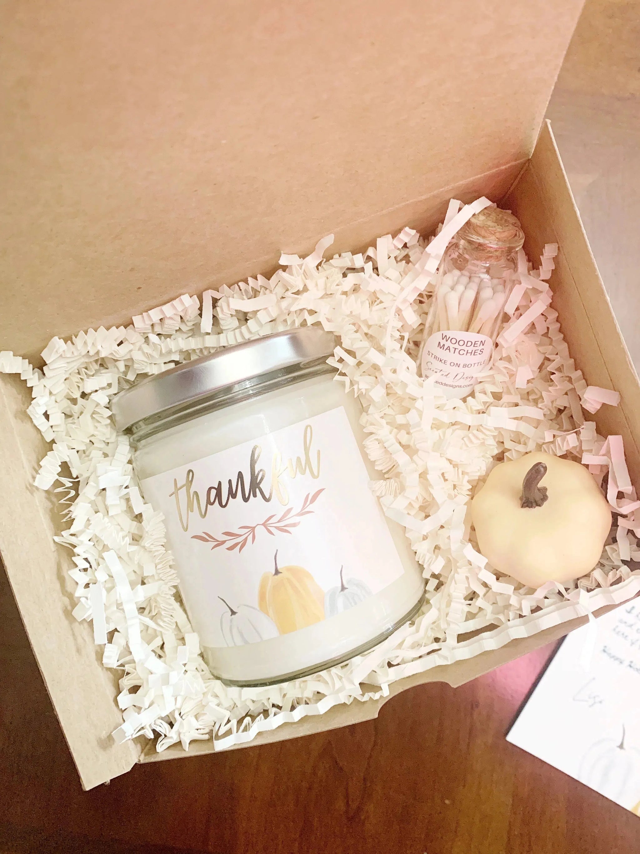 Limited Edition Thank You Candle | Thank You Gift Box | Scented